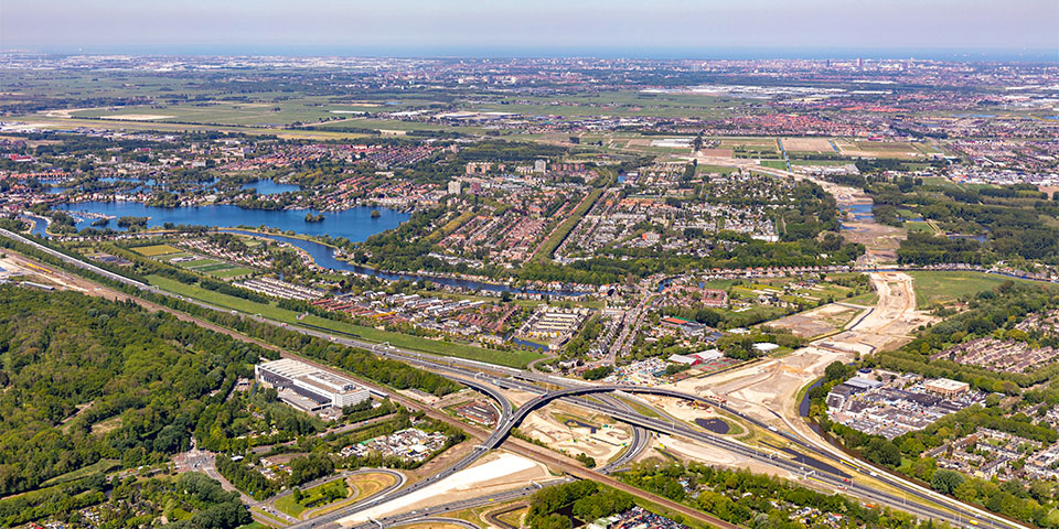Bijzondere schuifmethode  in de nieuwe A16 Rotterdam