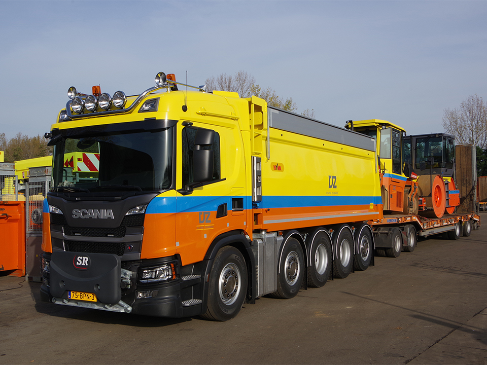 Scania 10×4 Quadro van Veldhuizen – Compact, efficiënt en duurzaam