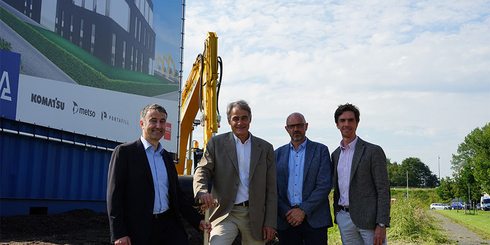 De bouw van het nieuwe hoofdkantoor van BIA Nederland is gestart.