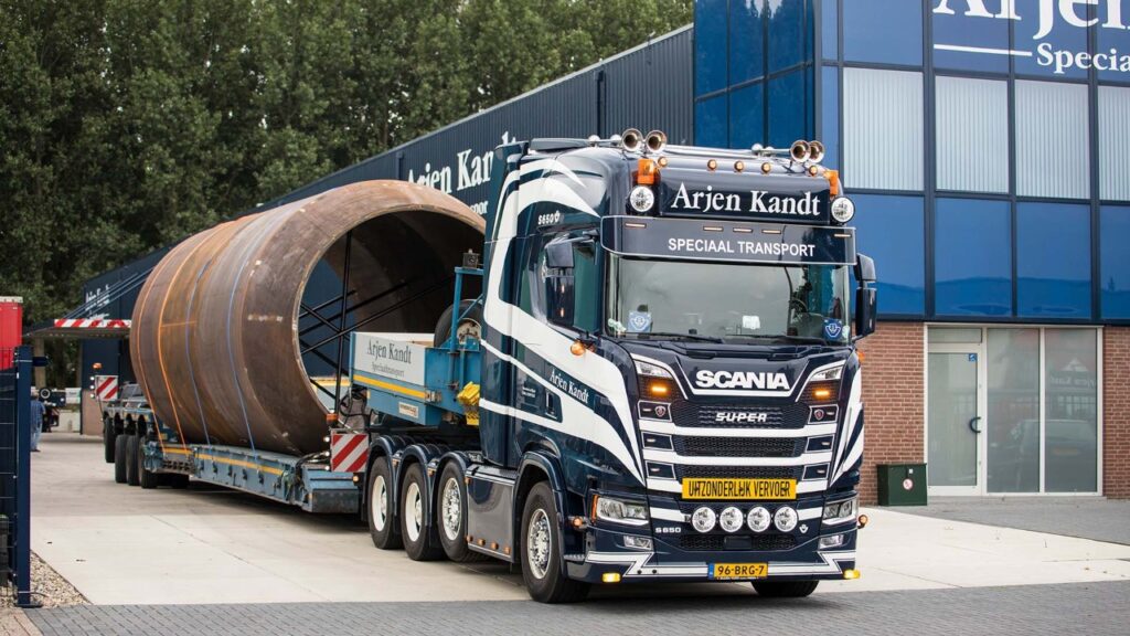 Kandt zet nieuwe Scania 650S in als zwaar transporttrekker