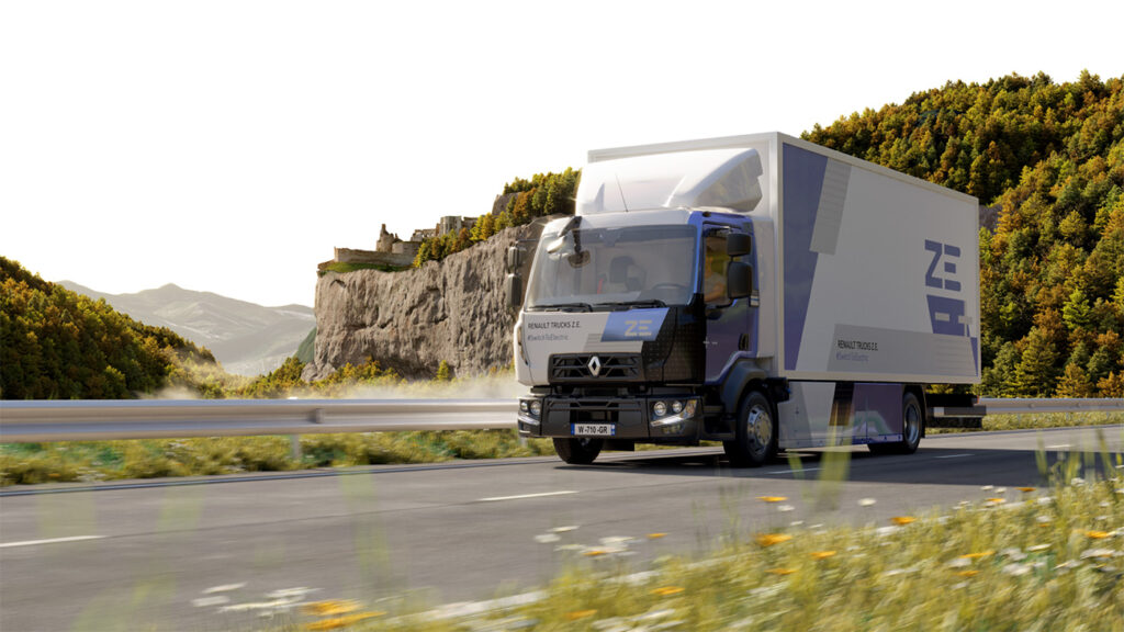 Het elektrisch gamma van Renault Trucks wint een ‘Technical excellence Award’ in het VK