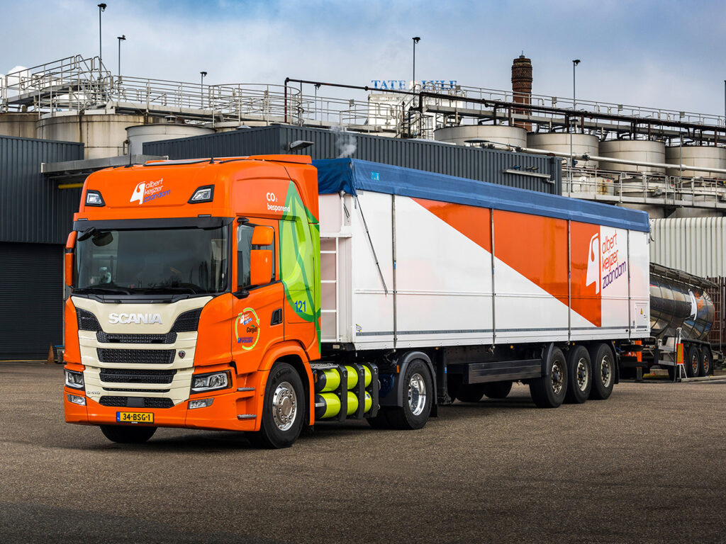 Albert Keijzer verduurzaamt wagenpark met nieuwe Scania’s op bio-CNG
