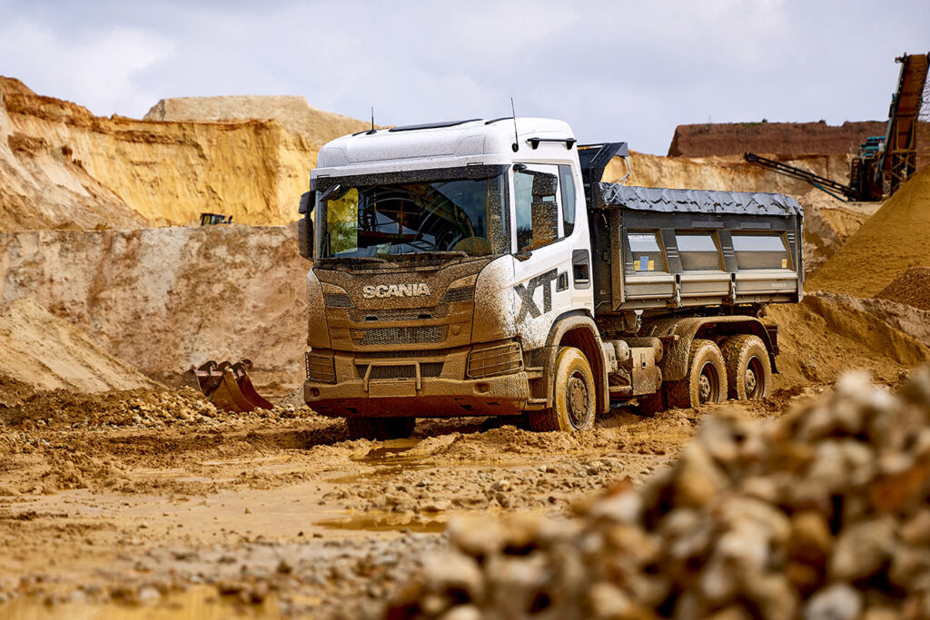 Scania XT: betrouwbare partner voor in de bouw