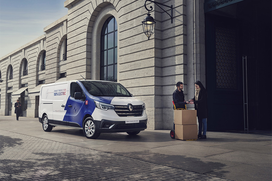 De Renault Trucks E-Tech Trafic, de nieuwste aanwinst in het 100% elektrische aanbod van de fabrikant